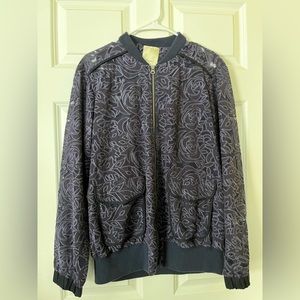 Elevenes lace bomber jacket